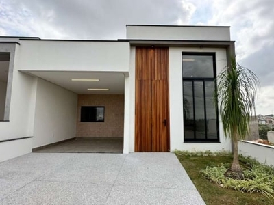 Casa em condomínio fechado com 3 quartos à venda na rua 15, 200, loteamento park gran reserve, indaiatuba, 140 m2 por r$ 1.200.000