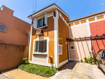 Casa em condomínio fechado com 3 quartos à venda na rua tenente ary tarrago, 1720, jardim itu sabará, porto alegre, 86 m2 por r$ 360.000