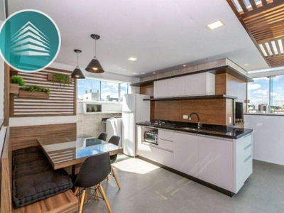 Cobertura à venda, 118 m² por r$ 898.000,00 - água verde - curitiba/pr