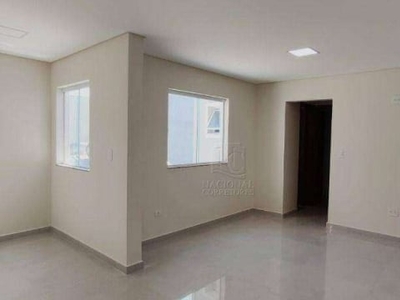 Cobertura com 2 dormitórios à venda, 120 m² por r$ 532.000,00 - vila metalúrgica - santo andré/sp