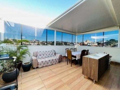 Cobertura com 2 quartos à venda na rua eurico lima gil, santa amélia, belo horizonte, 110 m2 por r$ 450.000