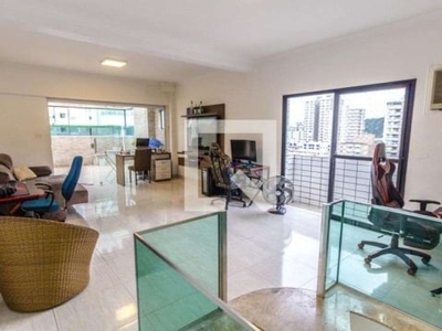 Cobertura para aluguel - canto do forte, 3 quartos, 210 m² - praia grande