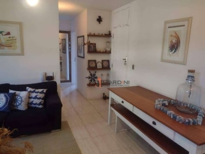 Flat com 2 dormitórios à venda, 48 m² por r$ 850.000,00 - riviera módulo 26 - bertioga/sp