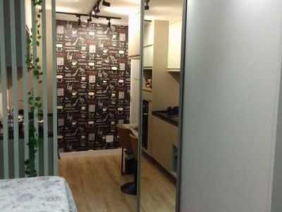 Locação - studio mobiliado pronto para morar a 2 quadras do shopping ibirapuera.