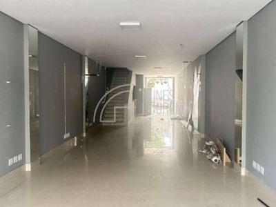 Ponto comercial com 2 salas para alugar na avenida doutor bernardino de campos, gonzaga, santos, 232 m2 por r$ 10.000