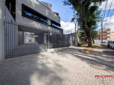 Prédio para alugar, 253 m² por r$ 11.119,89/mês - portão - curitiba/pr