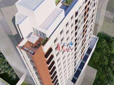 Studio com 1 dormitório à venda, 24 m² por r$ 318.896,30 - centro - curitiba/pr