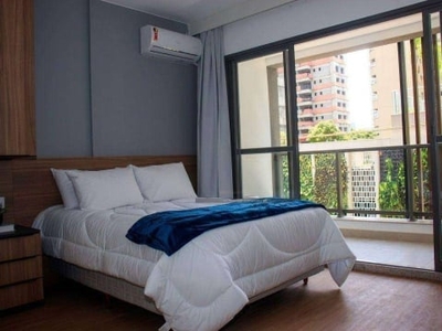 Studio com 1 dormitório à venda, 40 m² por r$ 682.456,50 - brooklin - são paulo/sp