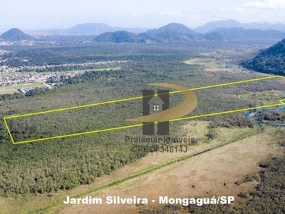 Terreno à venda, 117226 m² por r$ 10.000.000,00 - jardim silveira - mongaguá/sp