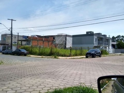 Terreno de esquina com 300m² no portal 2 | bairro espinheiros em itajaí/sc