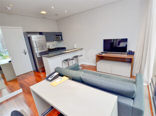 Apartamento com 1 quarto à venda ou para alugar em Vila Olímpia - SP