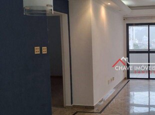 Apartamento em José Menino, Santos/SP de 84m² 2 quartos para locação R$ 5.800,00/mes