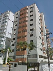 Apartamento em Vila Mirim, Praia Grande/SP de 55m² 1 quartos à venda por R$ 264.000,00