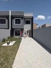 Casa em Eucaliptos, Fazenda Rio Grande/PR de 79m² 3 quartos à venda por R$ 479.000,00