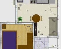Apartamento para venda com 30 metros quadrados com 1 quarto em Imirim - São Paulo - SP