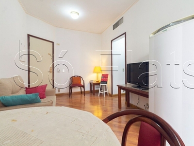 Apartamento em Consolação, São Paulo/SP de 48m² 1 quartos para locação R$ 2.400,00/mes