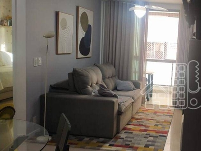 Apartamento em Santa Rosa, Niterói/RJ de 70m² 2 quartos para locação R$ 3.100,00/mes