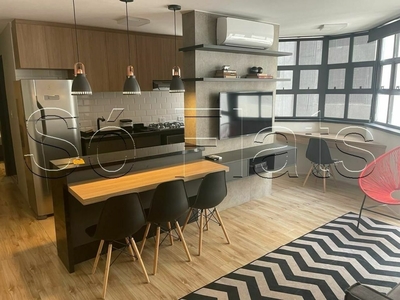 Flat em Campo Belo, São Paulo/SP de 48m² 1 quartos para locação R$ 1.646,00/mes