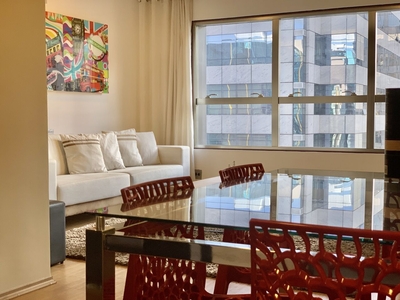 Flat em Cidade Monções, São Paulo/SP de 70m² 2 quartos para locação R$ 6.810,00/mes