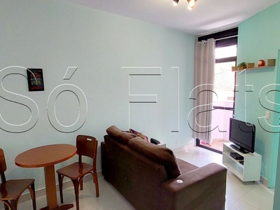 Flat em Indianópolis, São Paulo/SP de 41m² 1 quartos para locação R$ 1.920,00/mes