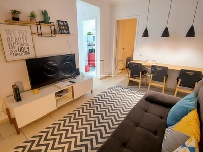 Flat em Jardim Paulista, São Paulo/SP de 35m² 1 quartos para locação R$ 2.450,00/mes