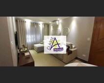 Apartamento com 2 dormitórios à venda, 85 m² por R$ 485.000,00 - Osvaldo Cruz - São Caetan