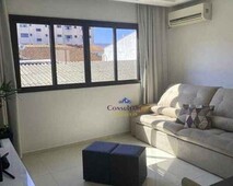 Apartamento com 3 dormitórios à venda, 110 m² por R$ 498.000,00 - Campo Grande - Santos/SP