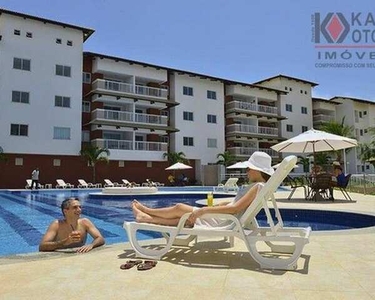 Apartamento com 3 dormitórios à venda, 76 m² por R$ 552.000,00 - Porto das Dunas - Aquiraz
