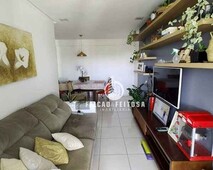 Apartamento com 3 dormitórios à venda, 82 m² por R$ 490.000 - Brotas - Salvador/BA