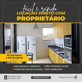 Apartamento para aluguel com mobilia no Setor Sol Nascente - Goiânia - GO