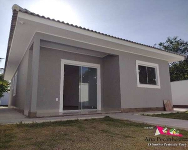 Casa de Terreno Inteiro com 3qts e Fino Acabamento em Itaipuaçú!