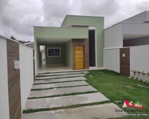 Casa Linda e Diferenciada a Venda, 2 Quartos em Área Nobre de Itaipuaçú!
