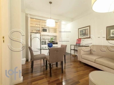 Apartamento à venda em Itaim Bibi com 51 m², 1 quarto, 1 suíte, 1 vaga