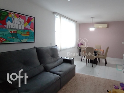 Apartamento à venda em Tijuca com 91 m², 2 quartos, 1 suíte, 1 vaga