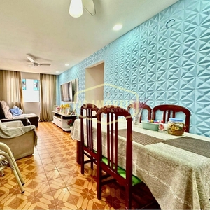 Apartamento em Aparecida, Santos/SP de 82m² 3 quartos à venda por R$ 384.000,00