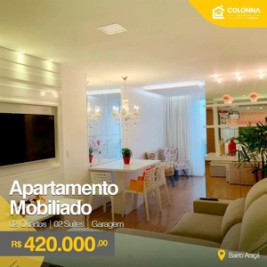 Apartamento em Araçá, Linhares/ES de 70m² 2 quartos à venda por R$ 419.000,00