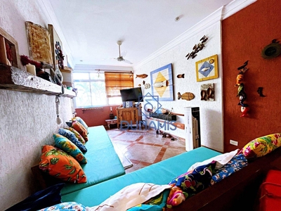 Apartamento em Barra Funda, Guarujá/SP de 86m² 3 quartos à venda por R$ 589.000,00