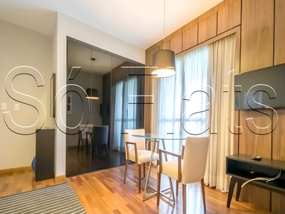 Apartamento em Brooklin Paulista, São Paulo/SP de 40m² 1 quartos para locação R$ 2.600,00/mes