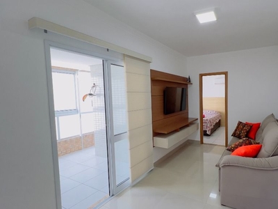 Apartamento em Canto do Forte, Praia Grande/SP de 55m² 1 quartos para locação R$ 3.200,00/mes