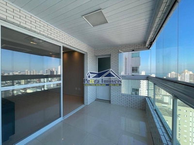 Apartamento em Canto do Forte, Praia Grande/SP de 93m² 3 quartos à venda por R$ 709.000,00