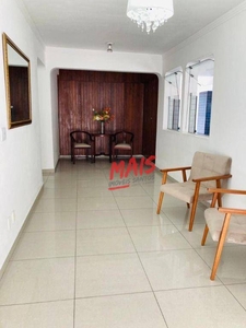 Apartamento em Gonzaga, Santos/SP de 82m² 2 quartos à venda por R$ 539.000,00