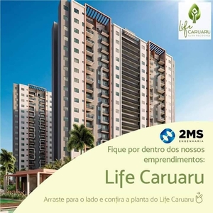 Apartamento em Indianópolis, Caruaru/PE de 52m² 2 quartos à venda por R$ 306.853,00