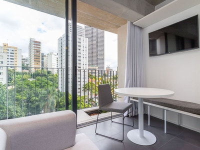 Apartamento em Jardim das Bandeiras, São Paulo/SP de 28m² 1 quartos para locação R$ 3.260,00/mes