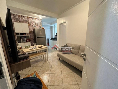 Apartamento em José Menino, Santos/SP de 47m² 1 quartos à venda por R$ 233.000,00