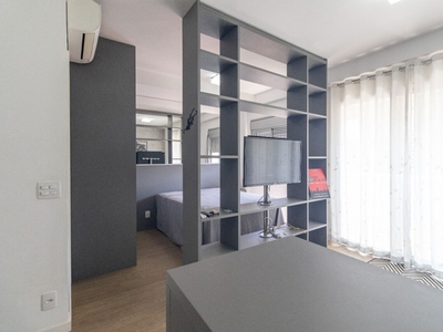 Apartamento em Santo Amaro, São Paulo/SP de 33m² 1 quartos para locação R$ 2.500,00/mes