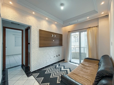 Apartamento em Vila Guilhermina, Praia Grande/SP de 52m² 1 quartos à venda por R$ 297.000,00