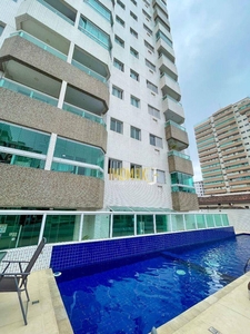 Apartamento em Vila Guilhermina, Praia Grande/SP de 55m² 2 quartos à venda por R$ 354.000,00