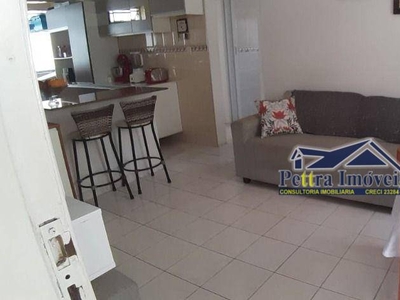 Apartamento em Vila Guilhermina, Praia Grande/SP de 60m² 2 quartos à venda por R$ 264.000,00