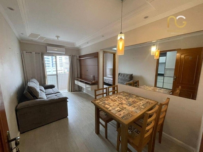 Apartamento em Vila Guilhermina, Praia Grande/SP de 84m² 2 quartos à venda por R$ 344.000,00