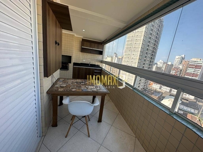 Apartamento em Vila Guilhermina, Praia Grande/SP de 90m² 2 quartos à venda por R$ 579.000,00